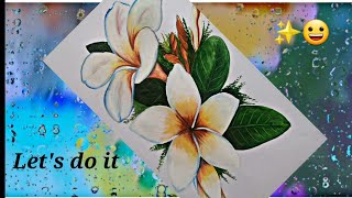 Flower Painting...Tutorial..Let's do it😀