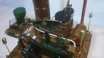 Stuart Beam Engine, Running on Steam, pt. 2