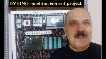 DYEING machine control project - DYEING machine control code
