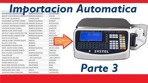 Importar PLU Automaticamente a Qendra de Systel Parte 3 | Spegasoft Tutoriales