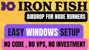 IronFish Incentivized Testnet Confirmed Airdrop | Node on Windows | No Investment | No Coding