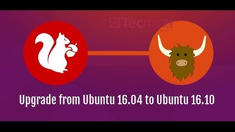 How to upgrade ubuntu  16.04 to 16.10