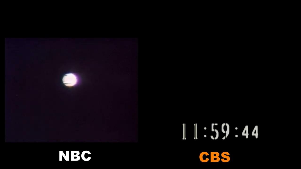 Times Square Ball Drop 1974 CBS & NBC comparison YouTube