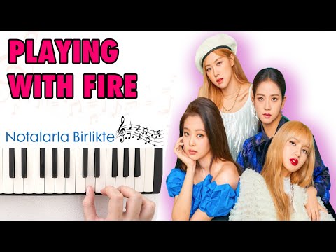 Blackpink - Playing With Fire Melodica Cover(Tutorial) - Ses Veriyorum