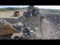 Technical stuff🤪👉the show goes on!🤩Cat 390 F, attacking my last pile at this site, part - 2!