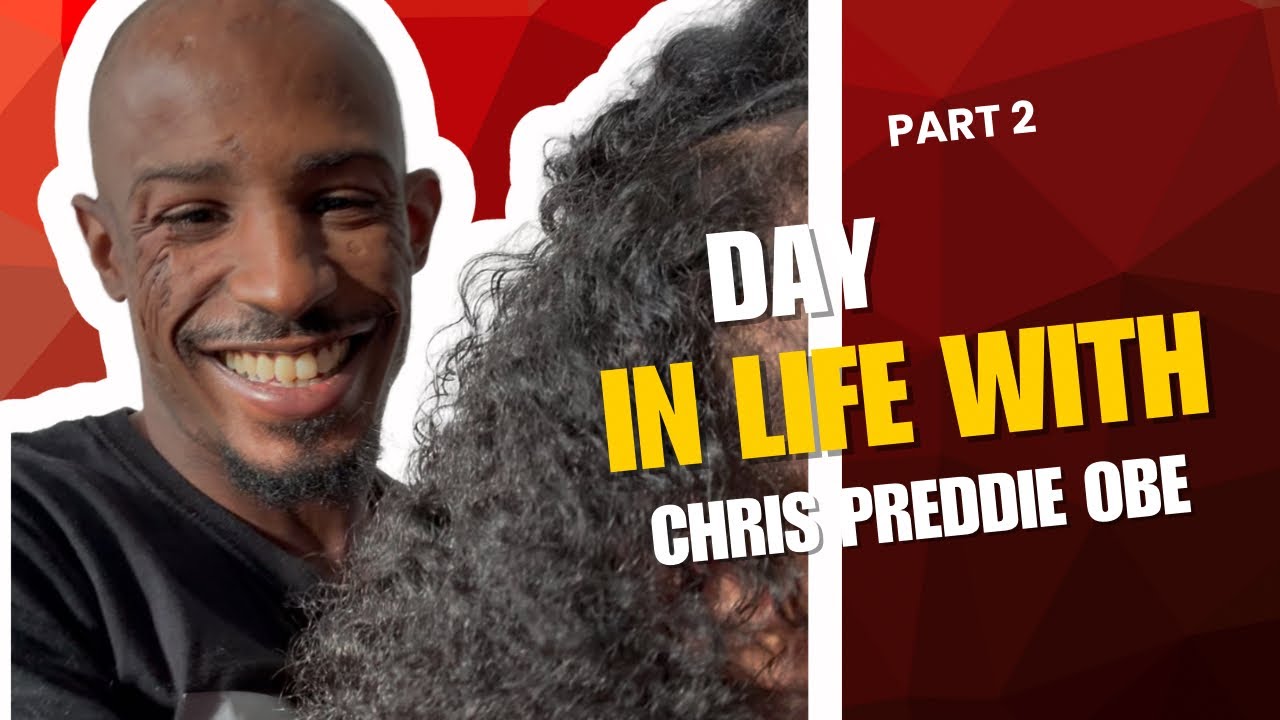 Daddy duties day in the life with Chris Preddie OBE ￼