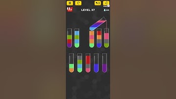 water sort color puzzle level 37