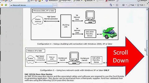 07 Ford: Downloading the J2534 Flash Programming Software