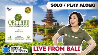 Orchard 9 Card Solitaire Gameππ - Live Playthrough Board Game and Giveaway