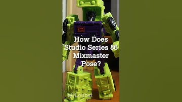 Hoe poseert de Studio Series 86 Mixmaster? | MrLoubat | Transformers