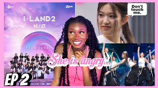 SHE HAS BEEF with ALL OF THEM! I-Land 2 n/a 아이랜드2 (Ep 2 REACTION!!)