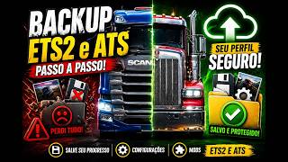 👉 NUNCA MAIS PERCA SEU PERFIL! BACKUP COMPLETO ETS2 e ATS (PASSO A PASSO)