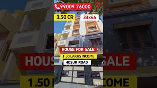 💰1.50L Income🏡Bangalore House for sale in Bangalore Hosur Road Begur | Bangalore Property sale