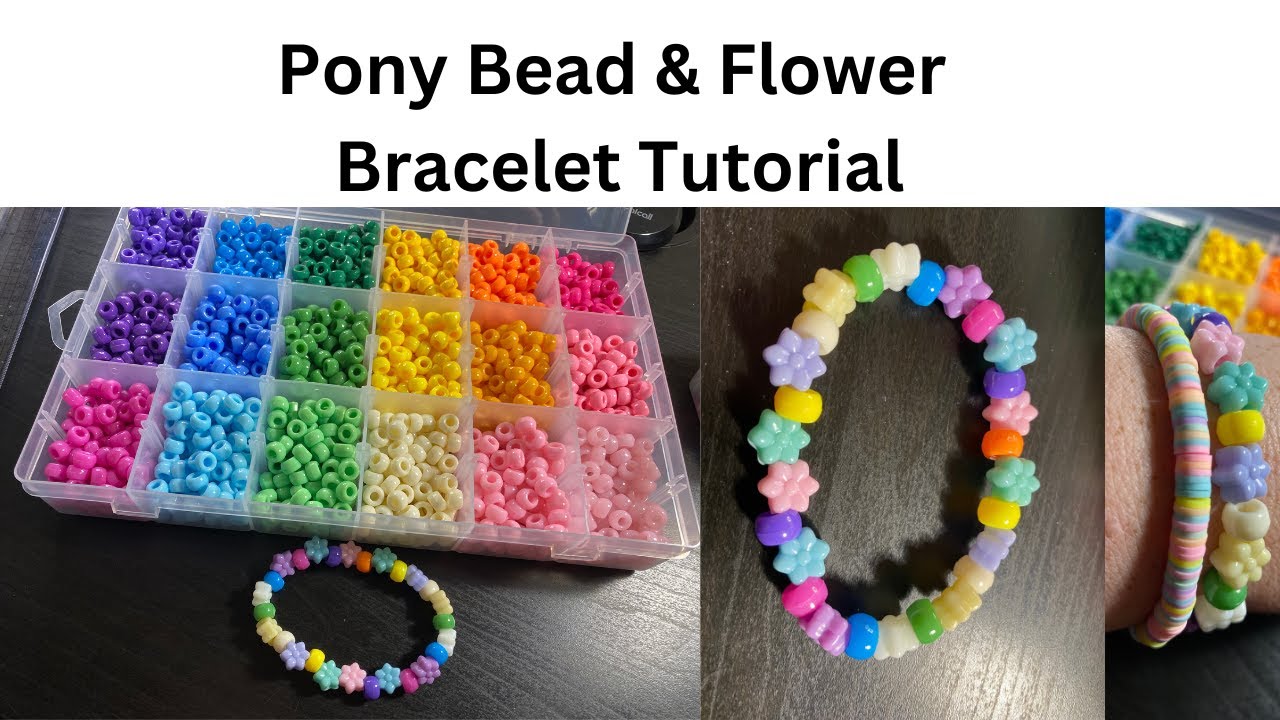 Craft Life ~ Pony Bead Friendship Bracelet Tutorial 