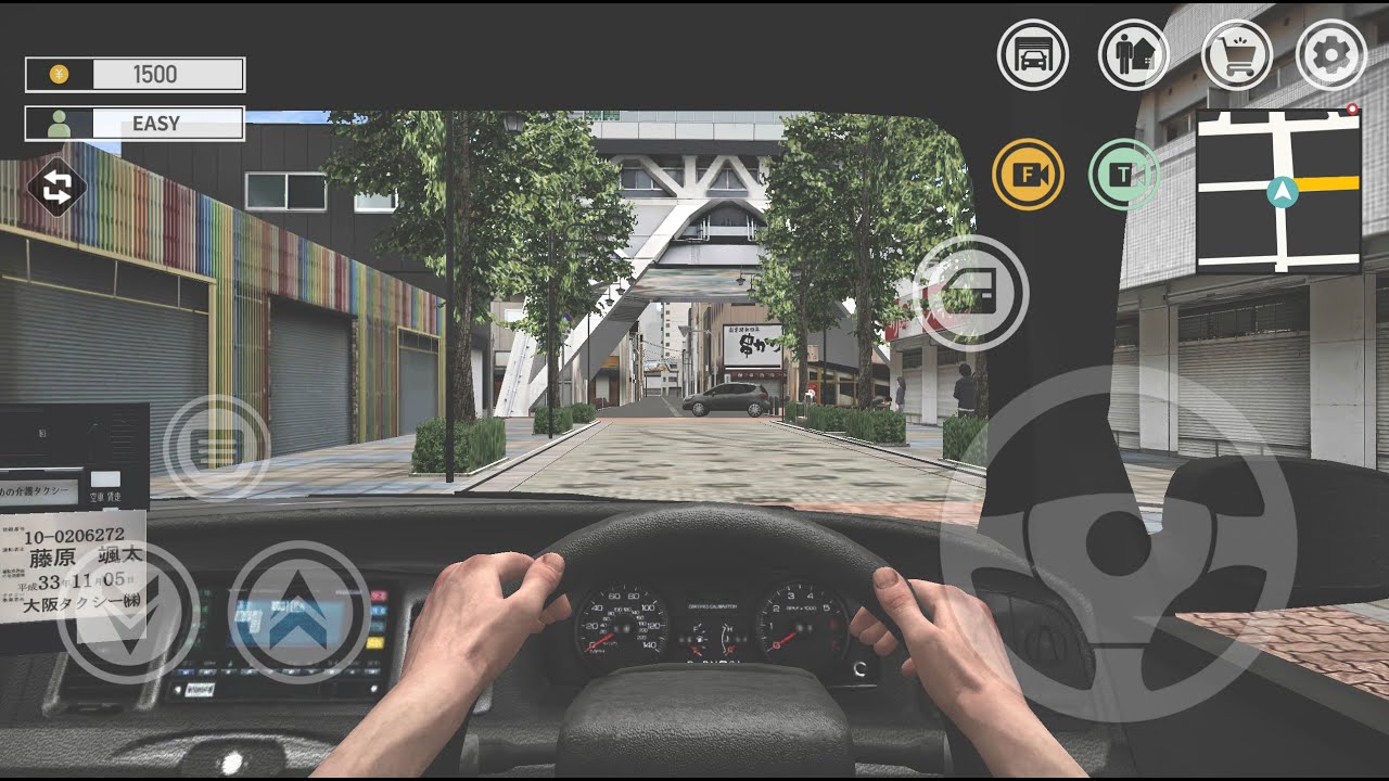 Driver's Seat View: A Real Adventure Through the Streets of Osaka