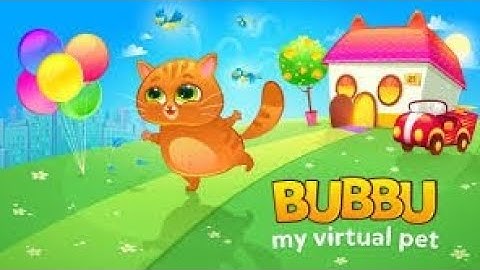 Bubbu my virtual pet cat - PLAYTIME