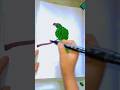 #Handmade leaf parrot #activityforkids #easytutorial #diycarft #short #viral
