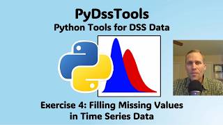 PyDssTools Exercise 4 - Filling Missing Values in Time Series Data