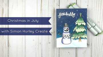 One Layer Scene with Simon Hurley Create/Christmas in July