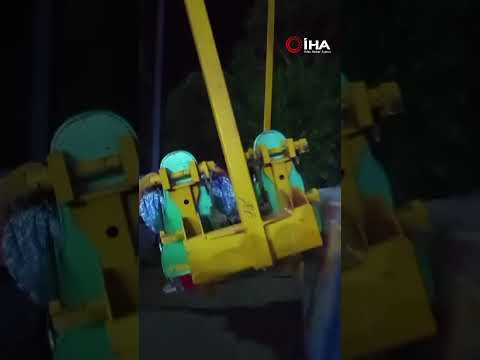 İzmir'deki lunapark kazasına ait yeni görüntüler ortaya çıktı