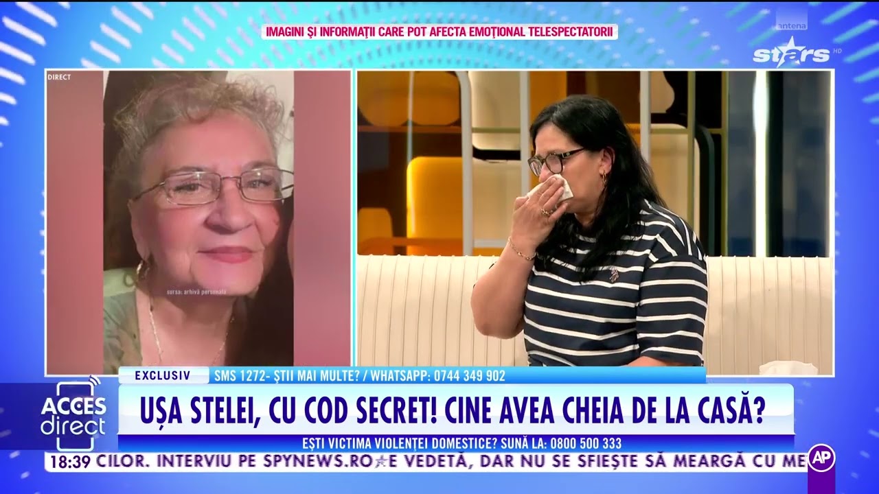 Adevărul despre decesul Stelei! Ce scandal s-a iscat după emisiune