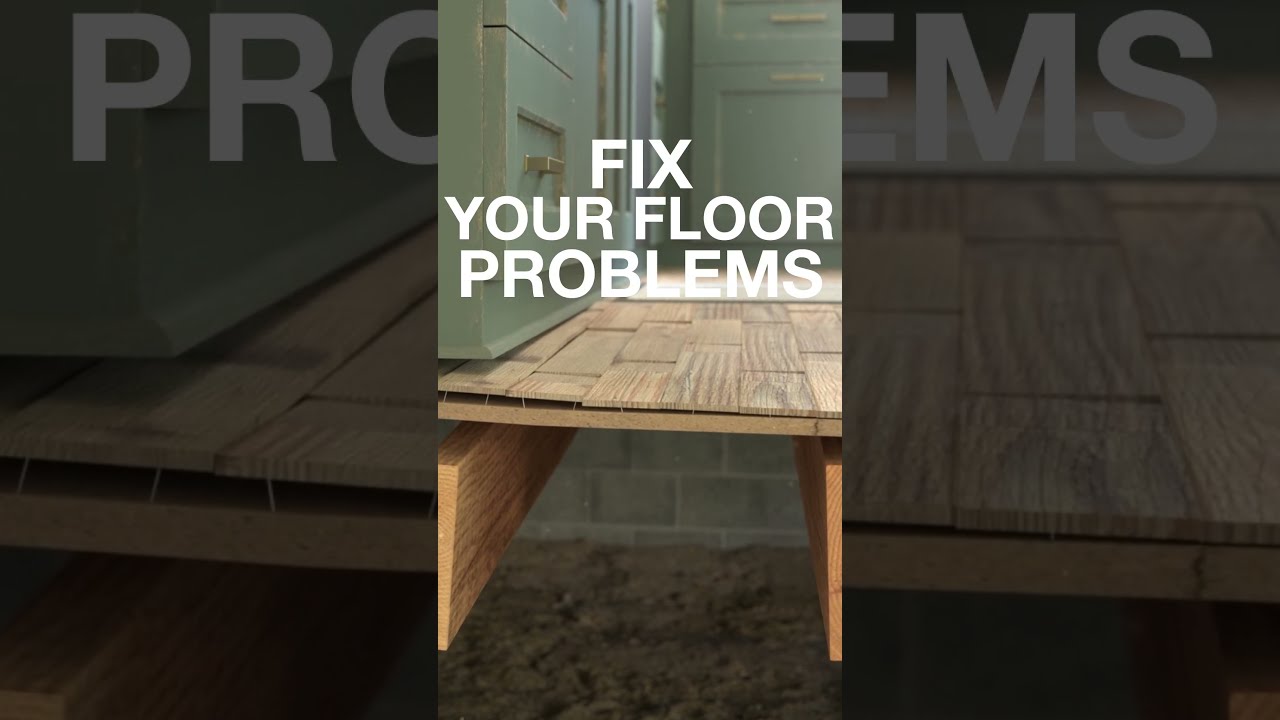 Fix Sagging Floors With SmartJacks