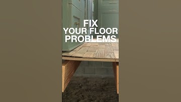 Fix Sagging Floors with SmartJacks