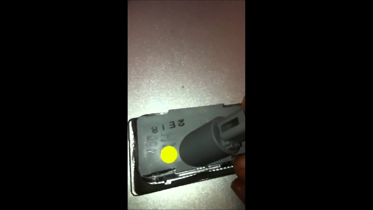 2013 Hyundai elantra license plate LED YouTube