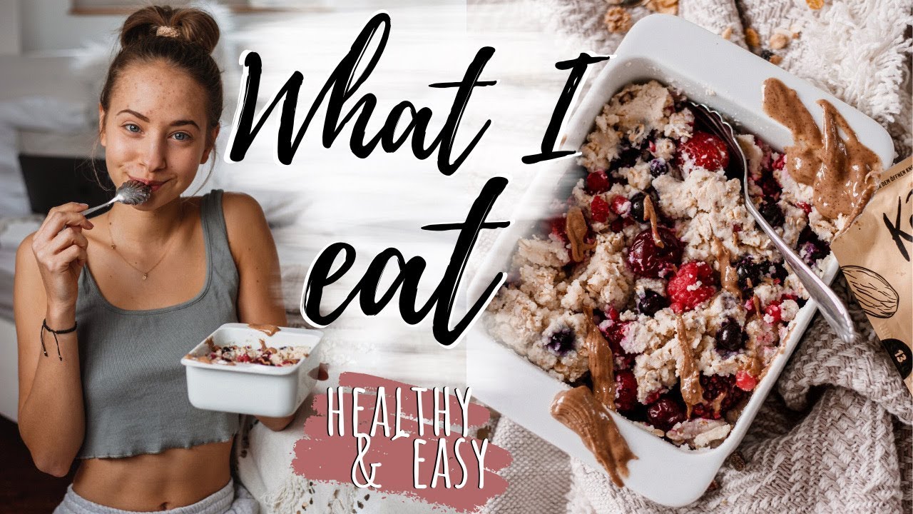 WHAT I EAT+ Kalorien; healthy &easy // annrahel