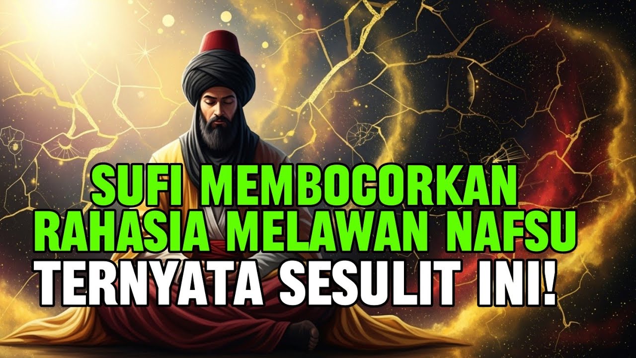 Sufi Membocorkan Rahasia Melawan Nafsu, Ternyata Sesulit Ini!