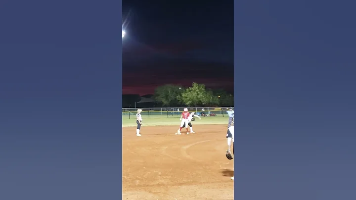 M Truax 16 Attempted turn 2 playing 2nd Base