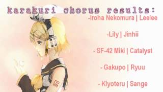 K A R A K U R I C H O R U S Results