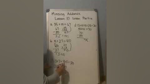 Saxon Math 6/5 Lesson 10 Lesson Practice