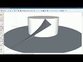 How to draw a fan blade in SketchUp