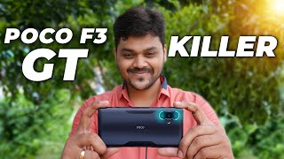 தாறுமாறு POCO F3 GT Unboxing 🔥🔥🔥 OnePlus-ku சரியான போட்டி- Dimensity 1200,120Hz, Maglev Triggers