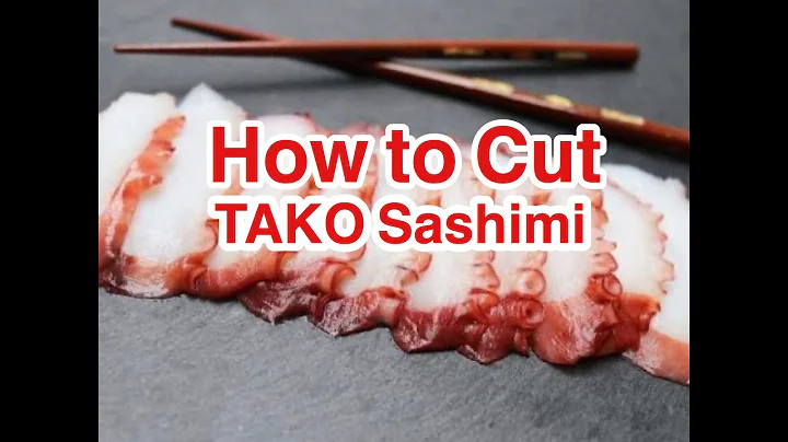 HOW TO CUT TAKO SASHIMI | OCTOPUS