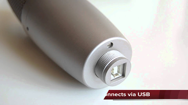 FAME CU3 USB studio microphone [english]
