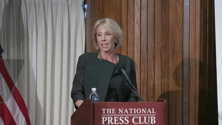 Secretary DeVos at 2019 NAEP Release - American Educators and Education Freedom