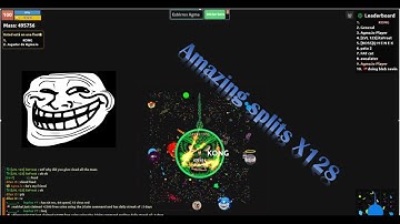 Agma.io - Amazing splits