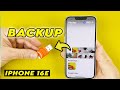 iPhone 16e : How to Backup Photos & Videos on a USB Drive