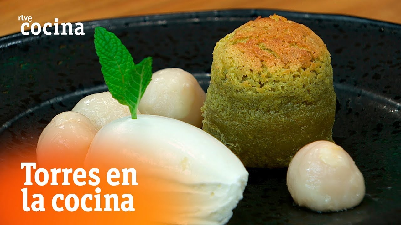 Cómo hacer coulant de pistacho - Torres en la Cocina | RTVE Cocina