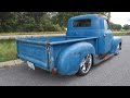 1955 LS Swapped Chevy test drive and burnout!!! Team BTS