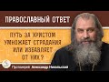 Следование за Христом умножает страдания или избавляет от них?  Протоиерей Александр Никольский