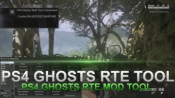 PS4 Ghosts RTE Mod Tool
