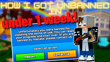 Pixel Gun 3D| How to get *UNBANNED* IN 5 STEPS!