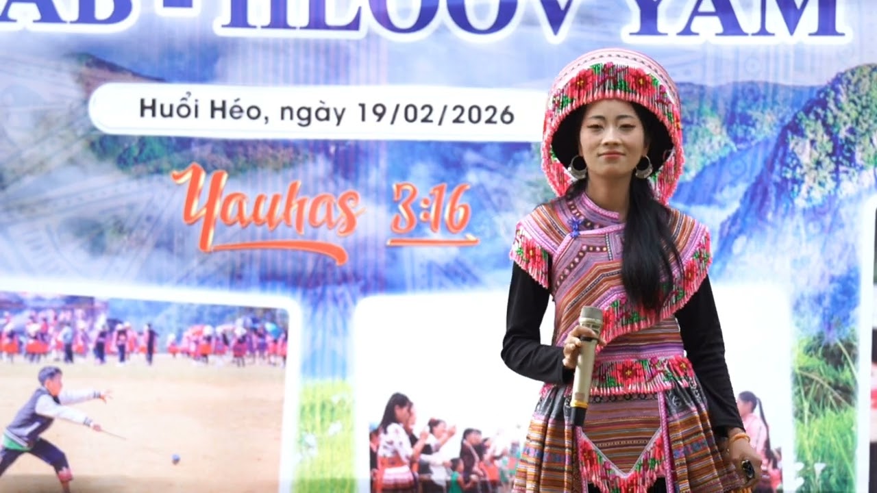 'Bà Sông' Hmoob Nis Hmoob Aw, Tsiab peb Caug Huổi Héo. Nậm Nhùn. Lai Châu 2026