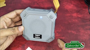 amazon basics 5W Bluetooth 5.3 Speaker, Upto 36 Hrs Playtime