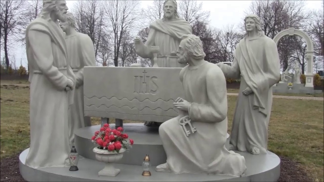 Sanktuarium Matki Bożej Pani Kujaw w Ostrowąsie - Droga Różańcowa