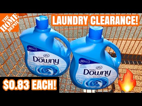 UNMARKED HOME DEPOT CLEARANCE | HIDDEN IN PLAIN SIGHT | 80% OFF LAUNDRY ITEMS! 🔥🔥