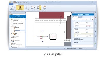 Tutorial de EdiLus - Insertar los pilares de fábrica - ACCA software
